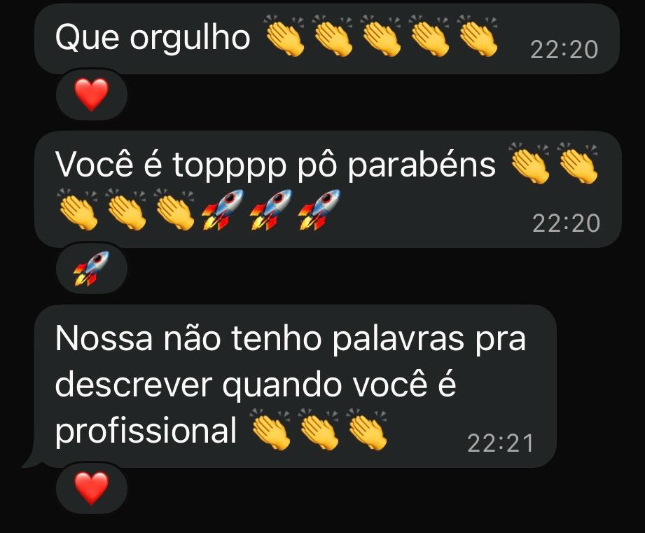 Depoimento do cliente