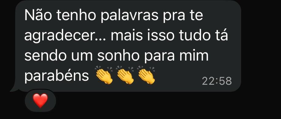 Depoimento do cliente Léo